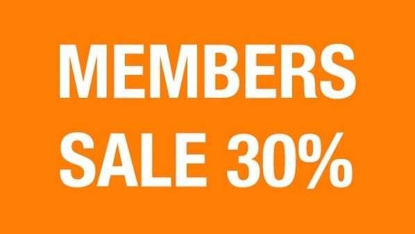 members sale pre sale