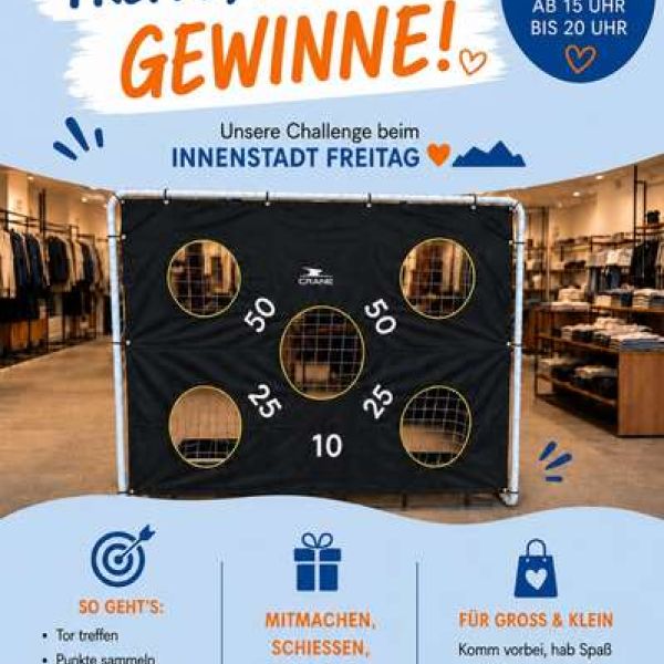 Innenstadt Freitag bis 20 Uhr - mit Gewinnspiel bei Marc O´Polo Rosenheim
